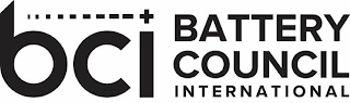BCI BATTERY COUNCIL INTERNATIONAL logo