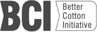 BCI BETTER COTTON INITIATIVE logo