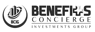 BCIG BENEFITS CONCIERGE INVESTMENTS GROUP logo