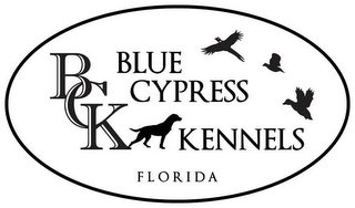 BCK BLUE CYPRESS KENNELS FLORIDA logo