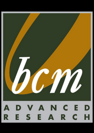 BCM ADVANCED RESEARCH logo