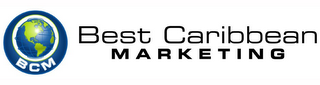 BCM BEST CARIBBEAN MARKETING logo