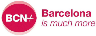 BCN+ BARCELONA IS MUCH MORE logo