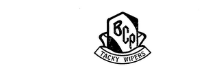 BCP TACKY WIPERS logo