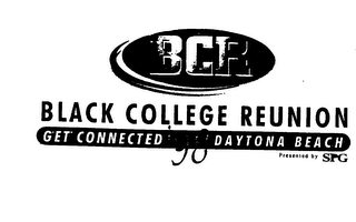 BCR BLACK COLLEGE REUNION GET CONNECTED 98 DAYTONA BEACH logo