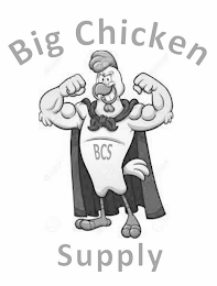 BCS BIG CHICKEN SUPPLY logo