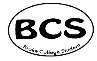 BCS BROKE COLLEGE STUDENT logo