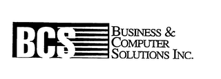 BCS BUSINESS & COMPUTER SOLUTIONS INC. logo