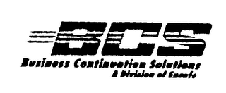 BCS BUSINESS CONTINUATION SOLUTIONS A DIVISION OF ENSAFE logo