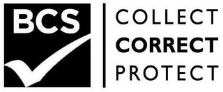 BCS COLLECT CORRECT PROTECT logo