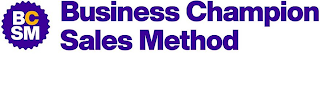 BCSM BUSINESS CHAMPION SALES METHOD logo