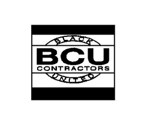 BCU BLACK CONTRACTORS UNITED logo