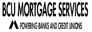 BCU MORTGAGE SERVICES M POWERING BANKS AND CREDIT UNIONS logo