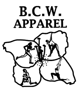 B.C.W. APPAREL logo