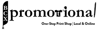 BCX PROMOTIONAL ONE-STOP PRINT SHOP | LOCAL & ONLINE logo