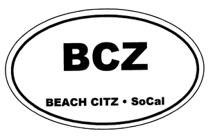 BCZ BEACH CITZ SOCAL logo