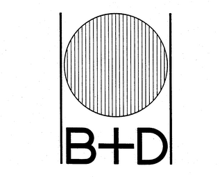 B+D logo