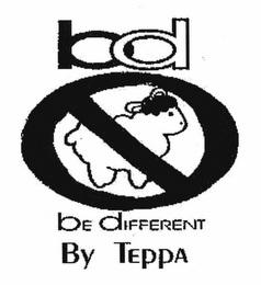 BD BE DIFFERENT BY TEPPA logo