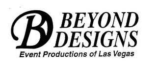 BD BEYOND DESIGNS EVENT PRODUCTIONS OF LAS VEGAS logo