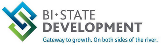 BD BI STATE DEVELOPMENT GATEWAY TO GROWTH. ON BOTH SIDES OF THE RIVER. logo