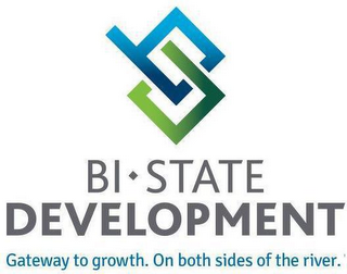 BD BI STATE DEVELOPMENT GATEWAY TO GROWTH. ON BOTH SIDES OF THE RIVER. logo