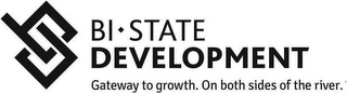 BD BI STATE DEVELOPMENT GATEWAY TO GROWTH. ON BOTH SIDES OF THE RIVER. logo