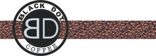 BD BLACK DOT COFFEE logo