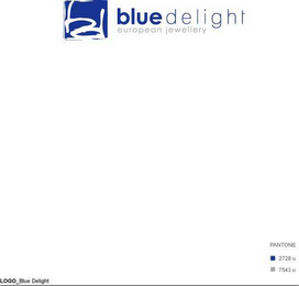 BD BLUE DELIGHT EUROPEAN JEWELLERY logo