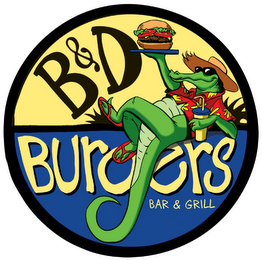 B&D BURGERS BAR & GRILL logo