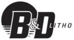 B&D LITHO logo