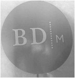 BD M logo