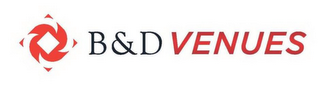 B&D VENUES logo