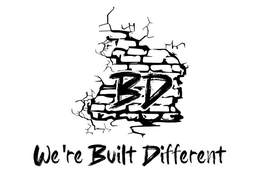 BD WE'RE BUILT DIFFERENT logo