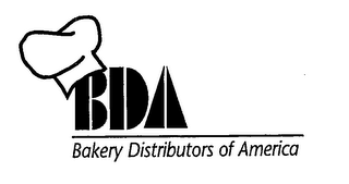 BDA BAKERY DISTRIBUTORS OF AMERICA logo