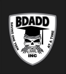 BDADD INC SAVING ONE TEEN AT A TIME XXX logo