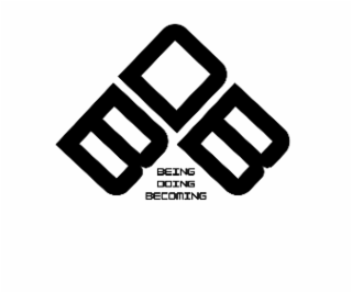 BDB BEING DOING BECOMING logo