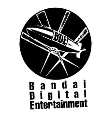 BDE BANDAI DIGITAL ENTERTAINMENT logo