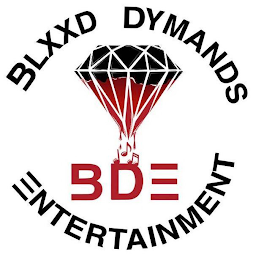 BDE BLXXD DYMANDS ENTERTAINMENT logo