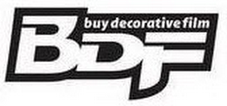 BDF BUY DECORATIVE FILM logo