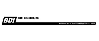 BDI BLAST DEFLECTORS, INC. AIRPORT JET BLAST AND NOISE PROTECTION logo