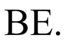 BE. logo