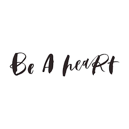BE A HEART logo