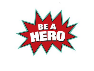 BE A HERO logo
