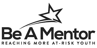 BE A MENTOR REACHING MORE AT-RISK YOUTH logo