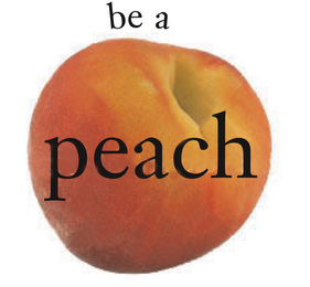 BE A PEACH logo