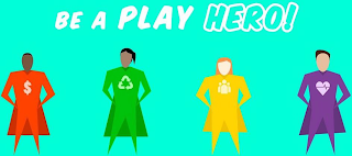 BE A PLAY HERO! logo