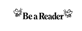 BE A READER logo