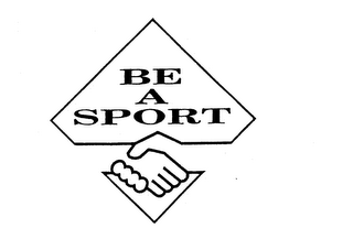 BE A SPORT logo