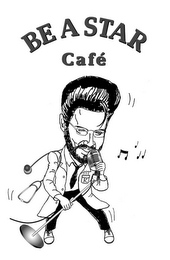 BE A STAR CAFÉ logo