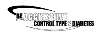 BE AGGRESSIVE CONTROL TYPE 2 DIABETES logo
